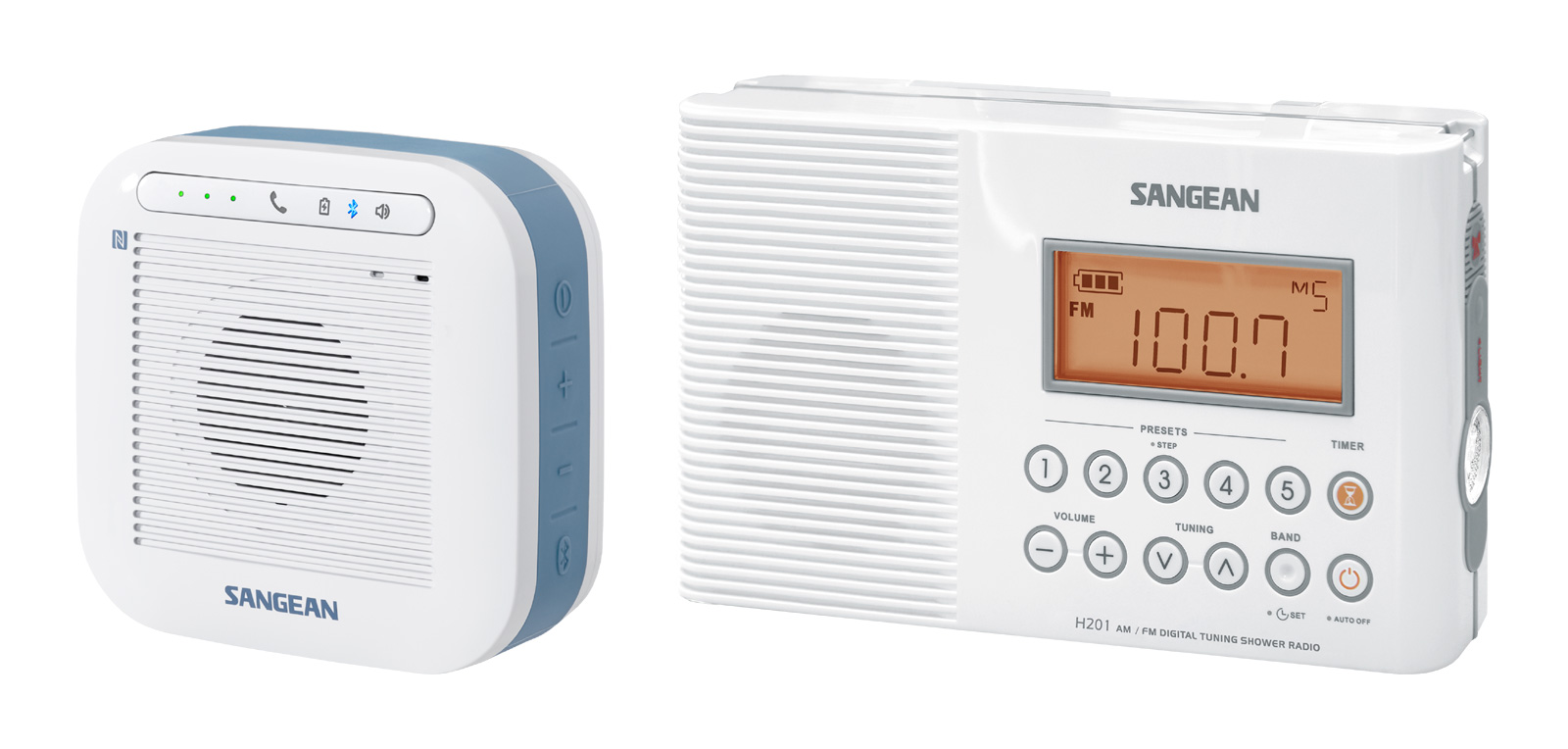 Ensemble Radio H201 et Haut-Parleur Bluetooth H200