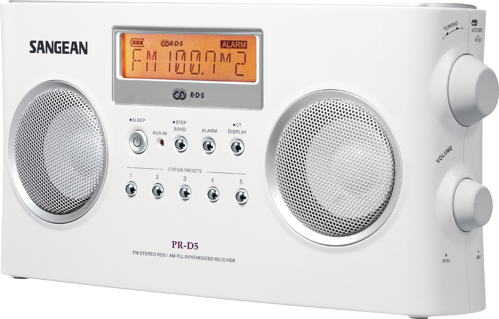 Radio portable AM / FM - Stéréo RBDS PR-D5 - PR-D5 - Sangean