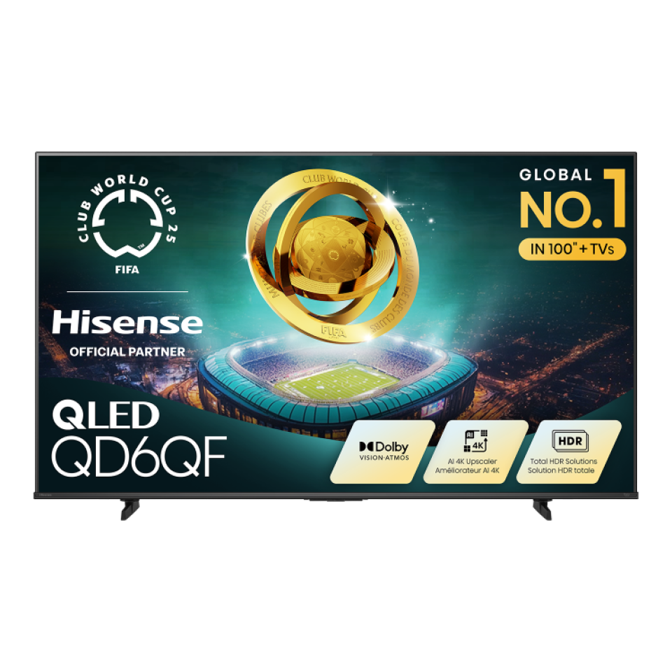 Téléviseur QLED 4K UHD 60Hz avec Fire TV intégré - 43QD6QF - Hisense