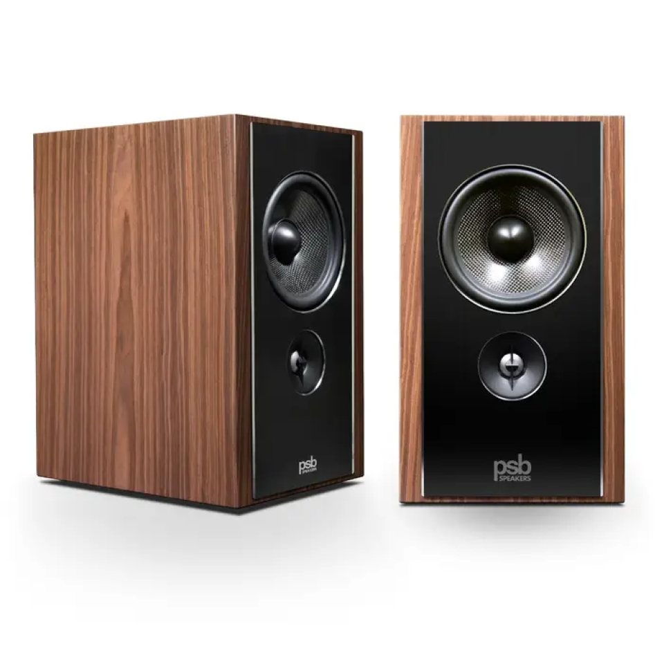 Synchrony B600 - Haut-Parleur de Bibliothèque Premium (Paire) - SynchronyB600Noix - PSB